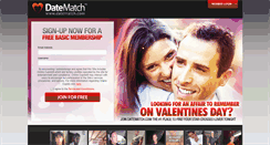 Desktop Screenshot of datematch.com